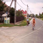 In a residential area