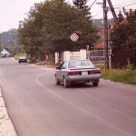 In a residential area