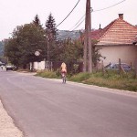 In a residential area