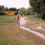 In a residential area