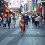 Passing through a well frequented