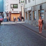 Passing through a well frequented