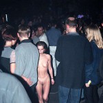 In a regular Discothek Dance Club