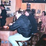 In a regular Discothek Dance Club