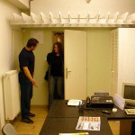 At a realtors office