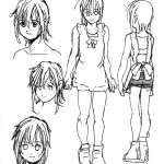 Boku no Pico Comic Official Character Designs