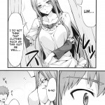 In the Dressing Room with Rider-san