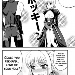 Saber Grew a Dick