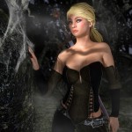 Knight Elayne Dark Eyes in the Forest