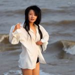 邓晶 “海边美少女”