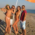 Nudism Party Beach Hot Girls