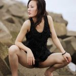 海边风 模特：刘梦然