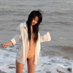 模特：邓晶 《海边美少女》