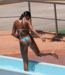 ウォータースライダーエロハプニング（ポロリ・半ケツ）集