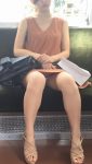 運がいい電車パンチラエロ画像