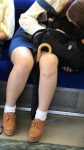 運がいい電車パンチラエロ画像