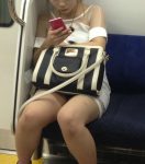 運がいい電車パンチラエロ画像