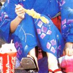 夏祭りパンチラ（浴衣女子多数）のエロ画像