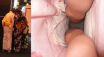 夏祭りパンチラ（浴衣女子多数）のエロ画像
