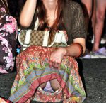 夏祭りパンチラ（浴衣女子多数）のエロ画像