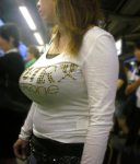 おっ！てなる着衣巨乳女性まとめ