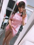 自撮りでパンチラサービスのエロ写メ画像