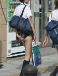 こりゃラッキーなJKパンチラハプニング