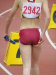 ブルマ最高な陸上スポーツ選手のエロ画像