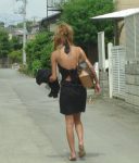 私服が薄着な街撮りギャルのエロ画像