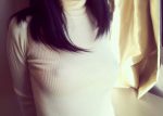 タートルネックの着衣巨乳画像まとめ