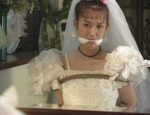 花嫁を縛るウェディング緊縛のエロ画像
