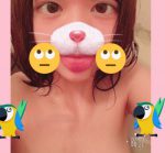 加工が可愛い自撮り写メのエロ画像