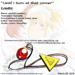 Until I turn at that corner