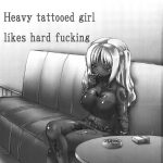 Heavy Tattooed Girl Likes Hard Fucking