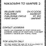 Nakadashi to Vampire 2