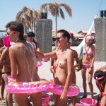Nudism Party Beach Hot Girls