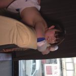 野外連れまわしゲリラ露出 ド変態なすなお恵ちゃんとハプバーで中出しぶっかけ輪姦調教