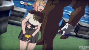 Bridget sucking a bbc