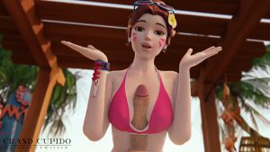 Dva on the beach boobjob