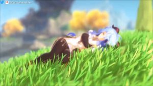 Ganyu sleep disburted by Hilichurls