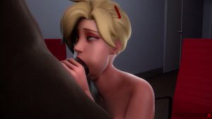 Mercy Deepthroating a bbc