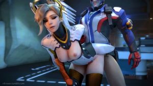 Mercy pounded by Soldier
