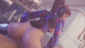 OW2 Dva reverse cowgirl