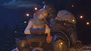 Resting at site of grace with Melina