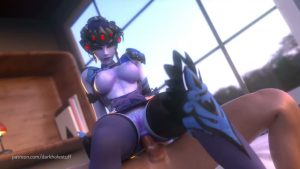 Widowmaker anal ride