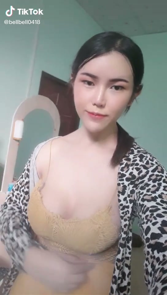 Shy Asian Cutie Massive Jiggly Chest